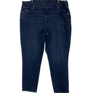 American Eagle Outfitters Black Plus Size Denim Jeans Pants Women's 20